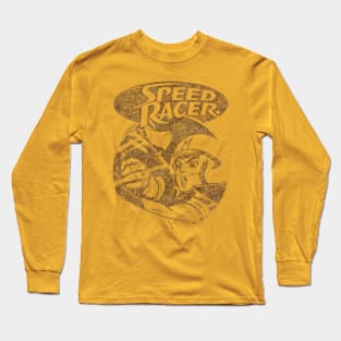 speedracer vintage look desig Long Sleeve T-Shirt